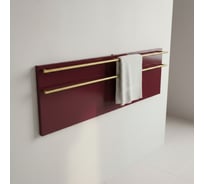 Полотенцесушитель электрический LAGUSTO ECO Design G2SG01.1152 370x1200 мм, акриловый камень, красный PG2-3701200-R-SG01-1152