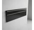 Полотенцесушитель электрический LAGUSTO ECO Design G2SST.1152 370x1200 мм, акриловый камень, черный PG2-3701200-B-SST-1152 1