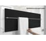 Полотенцесушитель электрический LAGUSTO ECO Design G1SN02.1152 370x1200 мм, акриловый камень, черный PG1-3701200-B-SN02-1152 1
