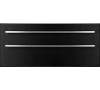 Полотенцесушитель электрический LAGUSTO серия ECO акриловый камень Premium, модель Stone 280мм 680мм(G2SST.576), цвет черный PG2-280680-B-SST-576
