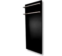 Полотенцесушитель электрический LAGUSTO серия ECO акриловый камень Premium, модель Stone 280мм 680мм (V2BL.256), цвет черный PV2-280680-B-BL-256