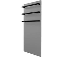 Полотенцесушитель электрический LAGUSTO серия ECO акриловый камень Premium, модель Stone 280мм 680мм (V3BL.256), цвет серый PV3-280680-G-BL-256
