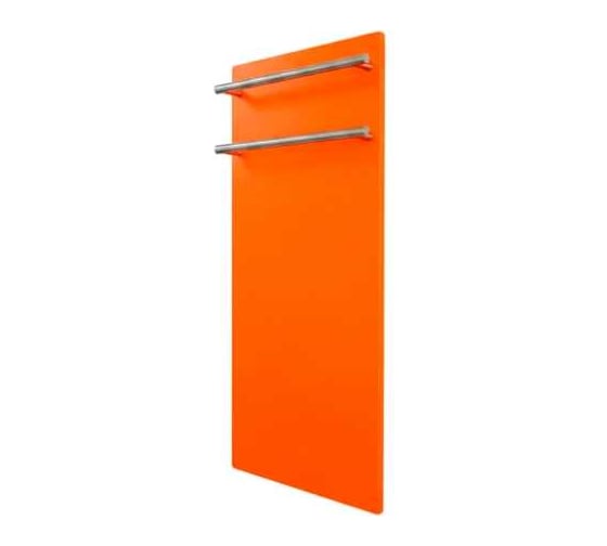 Полотенцесушитель электрический LAGUSTO серия ECO акриловый камень Premium, модель Stonel280мм 680мм (V2SST.256), цвет оранжевый PV2-280680-O-SST-256
