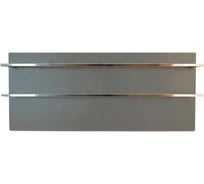 Полотенцесушитель электрический LAGUSTO серия ECO акриловый камень Premium, модель Stone 280мм 680мм (G2), цвет серый PG2-280680-G