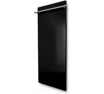 Полотенцесушитель электрический LAGUSTO серия ECO акриловый камень Premium, модель Stone 280мм 680мм (V1SST.256), цвет черный PV1-280680-B-SST-256