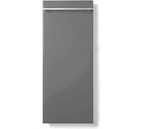 Полотенцесушитель электрический LAGUSTO серия ECO акриловый камень Premium, модель Stone 280мм 680мм (V1), цвет серый PV1-280680-G