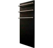 Полотенцесушитель электрический LAGUSTO серия ECO акриловый камень Premium, модель Stone 280мм 680мм (V3SST.256), цвет черный PV3-280680-B-SST-256