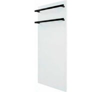 Полотенцесушитель электрический LAGUSTO серия ECO акриловый камень Premium, модель Stone 280мм 680мм (V2BL.256), цвет белый PV2-280680-W-BL-256