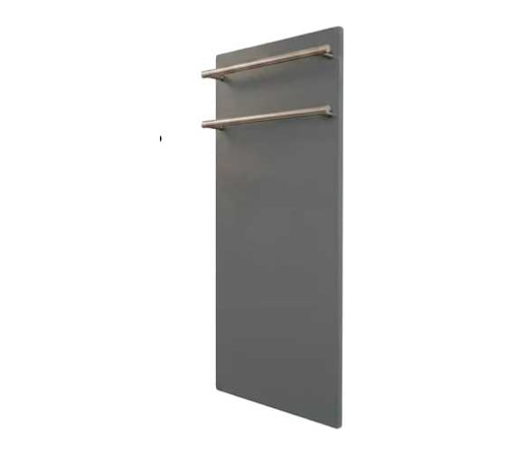 Полотенцесушитель электрический LAGUSTO серия ECO акриловый камень Premium, модель Stone 280мм 680мм (V2SST.256), цвет серый PV2-280680-G-SST-256
