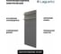 Полотенцесушитель электрический LAGUSTO серия ECO акриловый камень Premium, модель Stone 280мм 680мм (V2SST.256), цвет серый PV2-280680-G-SST-256 2