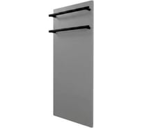 Полотенцесушитель электрический LAGUSTO серия ECO акриловый камень Premium, модель Stone 280мм 680мм (V2BL.256), цвет серый PV2-280680-G-BL-256