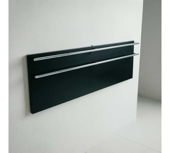 Полотенцесушитель электрический LAGUSTO ECO Design G4 370x1200 мм, акриловый камень, черный PG4-3701200-B