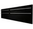 Полотенцесушитель электрический LAGUSTO ECO Design G4 370x1200 мм, акриловый камень, черный PG4-3701200-B 1