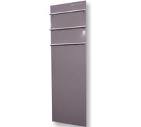 Электрический полотенцесушитель LAGUSTO серия ECO акриловый камень Premium, модель Design 370мм 1200мм (V3SST.320), цвет серый PV3-3701200-G-SST-320