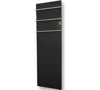 Электрический полотенцесушитель LAGUSTO серия ECO акриловый камень Premium, модель Design 370мм 1200мм (V3SST.320), цвет черный PV3-3701200-B-SST-320