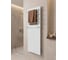 Полотенцесушитель Электрический, акриловый камень Premium LAGUSTO Серия ECO модель Design 370мм 1200мм (V5), цвет белый PV5-3701200-W 3