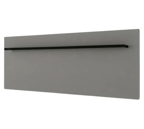 Электрический полотенцесушитель LAGUSTO серия ECO акриловый камень Premium, модель Stone 280мм 680мм (G1BL.576), цвет серый PG1-280680-G-BL-576