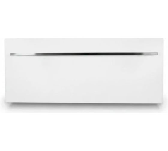 Электрический полотенцесушитель LAGUSTO серия ECO акриловый камень Premium, модель Stone 280мм 680мм (G1), цвет белый PG1-280680-W