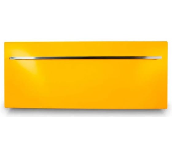 Электрический полотенцесушитель LAGUSTO серия ECO акриловый камень Premium, модель Stone 280мм 680мм (G1), цвет желтый PG1-280680-E