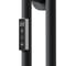 Полотенцесушитель дизайнерский электрический Bauedge BAU Wall Clip Gun Grey 120х30, темно-серый металлик AF0014 3