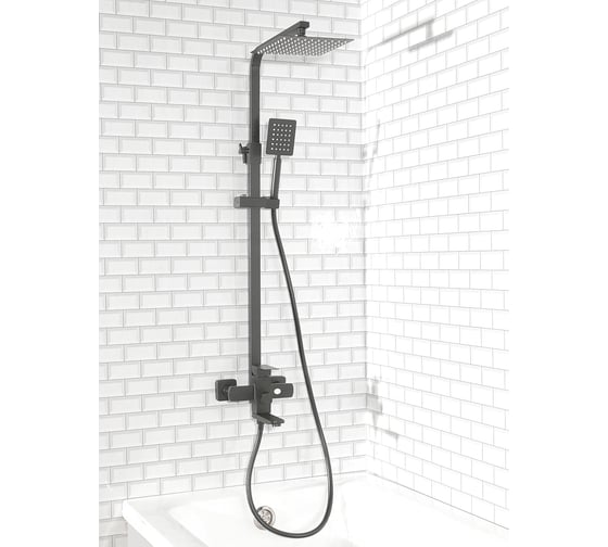 Душевая система DIADONNA 3-х функциональная D235-35BL