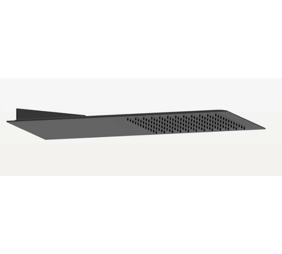 Верхний душ Gessi Tre Millimetri Quadro 300 для настенного крепления, цвет Matte Black 33081.299