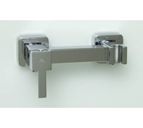 Смеситель латунный для гигиенического душа VIEIR Ganzer квадратный настенный хром GZ12201