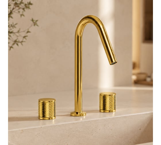 Смеситель для раковины встраиваемый WasserKraft Muritz 9835PG