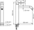 Смеситель для раковины WasserKraft Нирс (Niers) 3003HBG 3