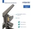 Смеситель для ванны с длинным изливом Milardo графит, Лип (Leap), , LEAGM00M10 4