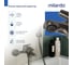 Cмеситель для ванны Milardo графит, Лип (Leap), , LEAGM00M02 7