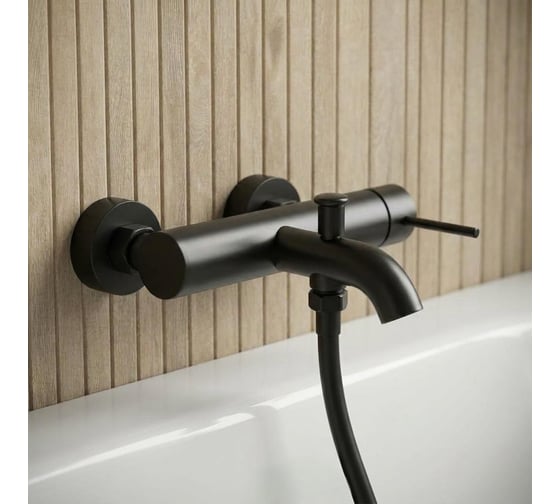 Смеситель для ванны и душа WasserKraft Niers 3001BL