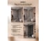 Перегородка душевая Mebelvann Astu Walk In 2000x600 мм, стекло 6 мм AST_612_SL_C_2000x600_6 8