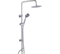 Душевая стойка без смесителя MYNAH с тропическим и ручным душем, хром M9131