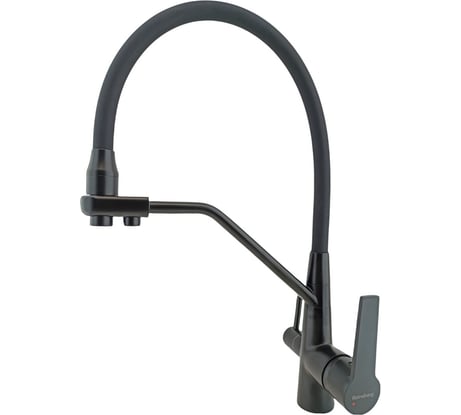 Смеситель для кухни Rainsberg черный, латунь R603CK-2