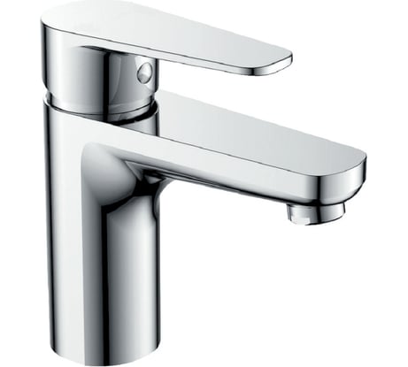 Смеситель для раковины Rainsberg глянцевый хром, высота 160 мм, силумин R0801F