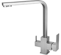 Смеситель для кухни WISENT с подводкой питьевой воды, сатин W4333-3