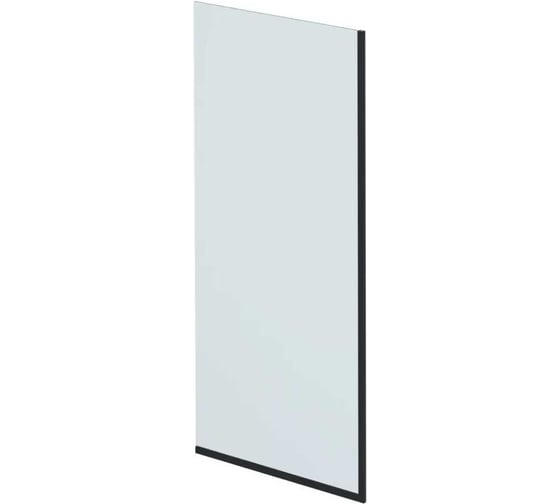 Шторка на ванну стеклянная Mebelvann 1300х600 BLACK BEN_413_BL_M_1300x600
