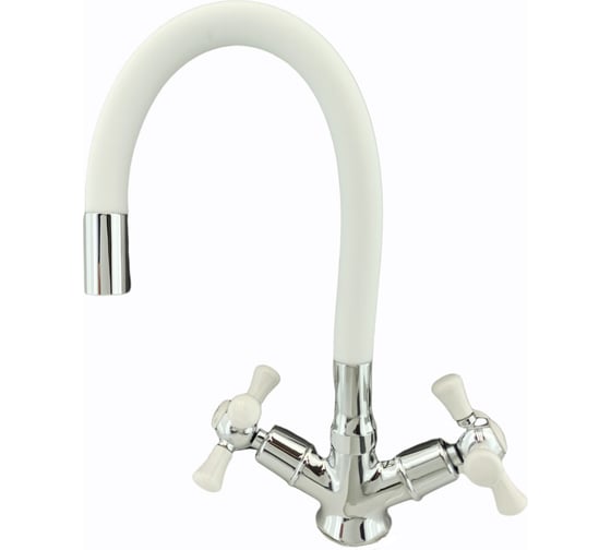 Смеситель для кухни Rainsberg с гибким силиконовым изливом R5893F