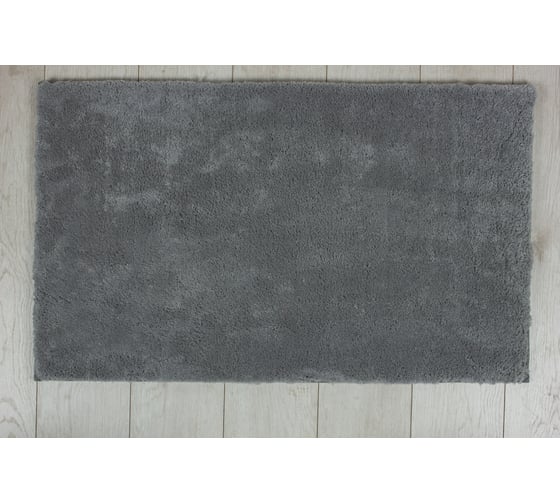 Коврик для ванной комнаты Joy Home Шегги HY25FH03 60x100 см, серый 16223