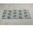 Коврик для ванной комнаты Joy Home Глостер HY25FH04 60x100 см, серый 16224 2