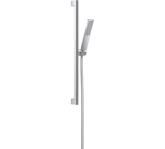 Душевой набор Hansgrohe Pulsify E 1j Unica Green штанга 60 см, хром 24370000
