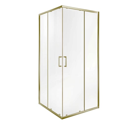 Ограждение душевое GooD DooR LITE CR-100-C-BG ЛТ00039