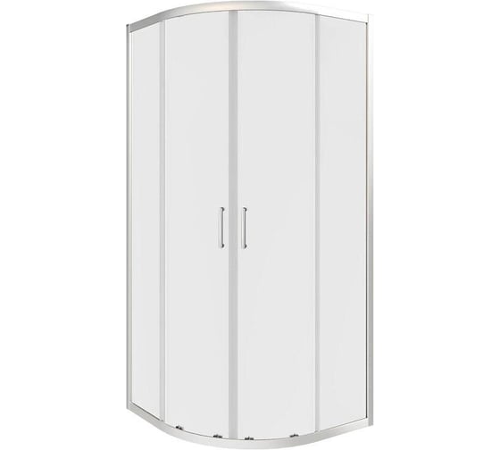 Ограждение душевое GooD DooR CUBE R-100-C-CH КУ00003