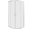 Ограждение душевое GooD DooR CUBE R-100-C-CH КУ00003 1