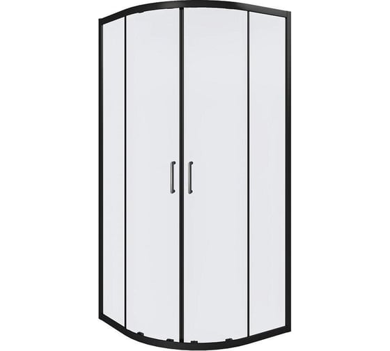 Ограждение душевое GooD DooR CUBE R-80-C-B КУ00016