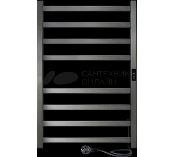 Полотенцесушитель электрический INDIGO Oktava Slim 3 80x50 см, таймер, универсальное подключение, полированный LСLOKS3E80-50Rt