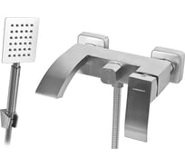 Смеситель для ванной и душа WISENT с коротким изливом и лейкой из нержавеющей стали W73117