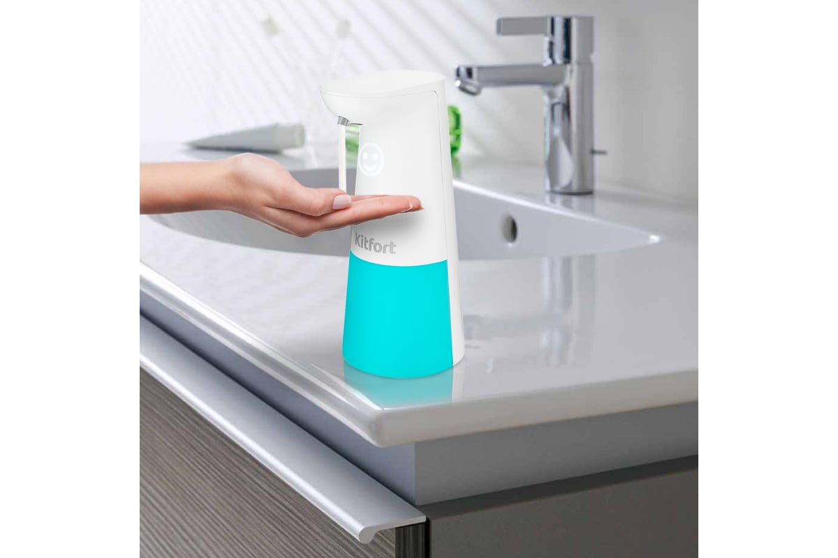 Сенсорный диспенсер для жидкого мыла KITFORT КТ-2044 - выгодная цена ...