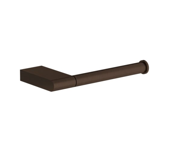 Бумагодержатель Gessi Origin вертикальная/горизонтальная установка, цвет Dark Bronze 66455.845